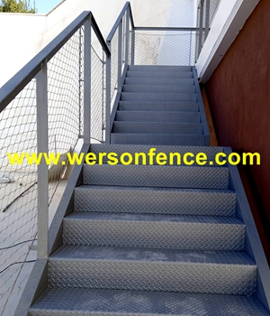 stainless steel rope mesh for stair